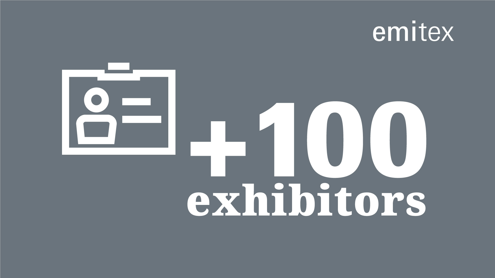 Emitex: +100 Exhibitors