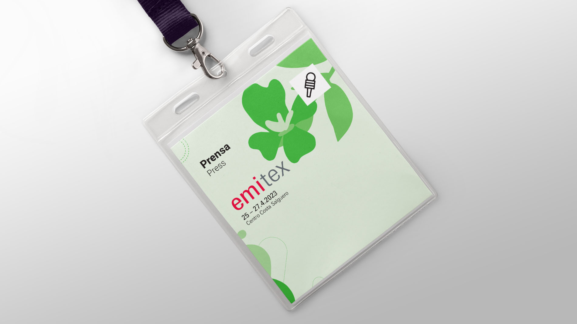 Emitex - Credencial prensa