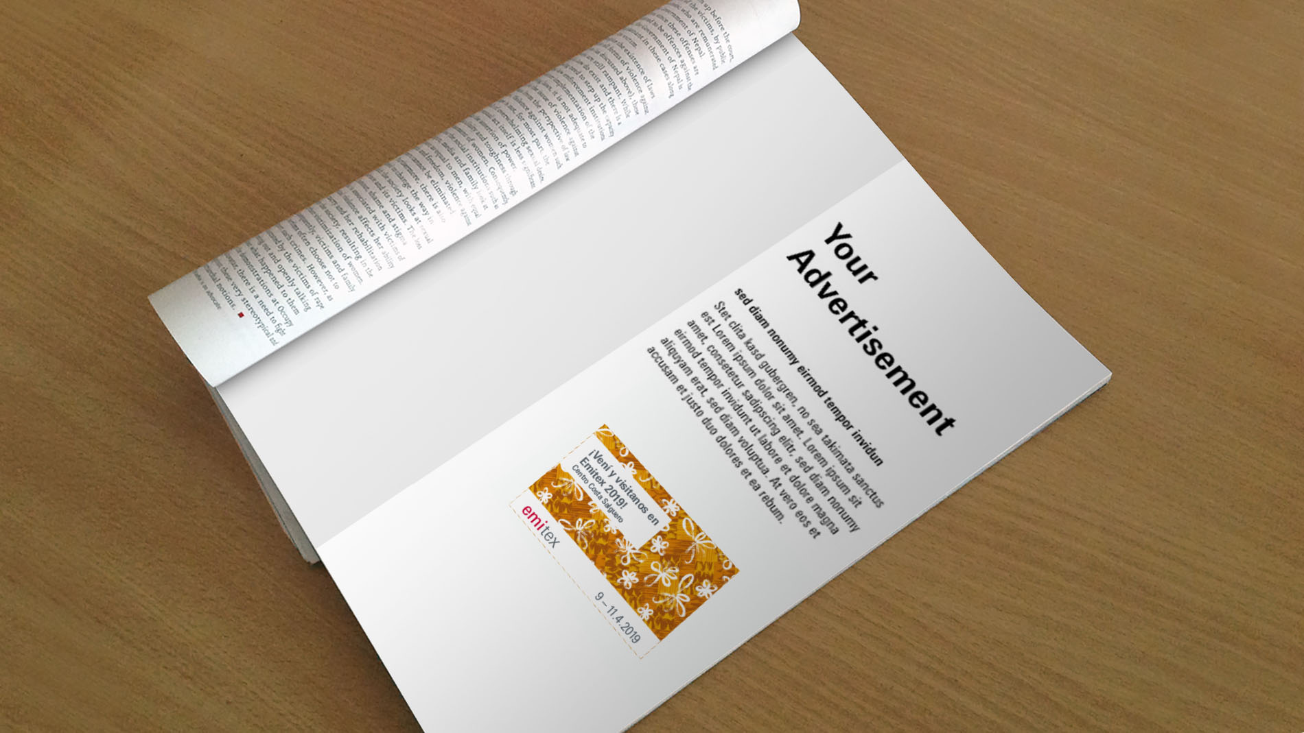 Emitex: Logo y etiqueta